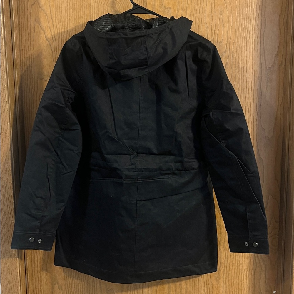 Hunter Women’s Black Water & Wind Resistant Rain Jacket NEW Small - Picture 8 of 12